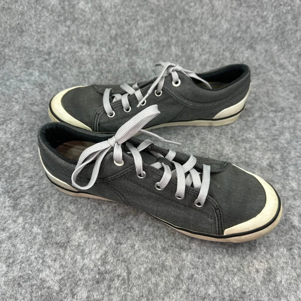 Teva Freewheel Mens 9 Charcoal Grey Canvas Low Top Sneakers 1004217